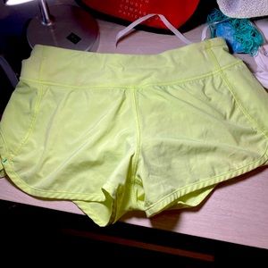 neon yellow ivivva shorts size 14